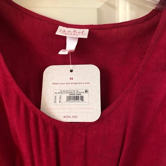 🤰🏻NWT-Red maternity dress - Picture 6 of 6